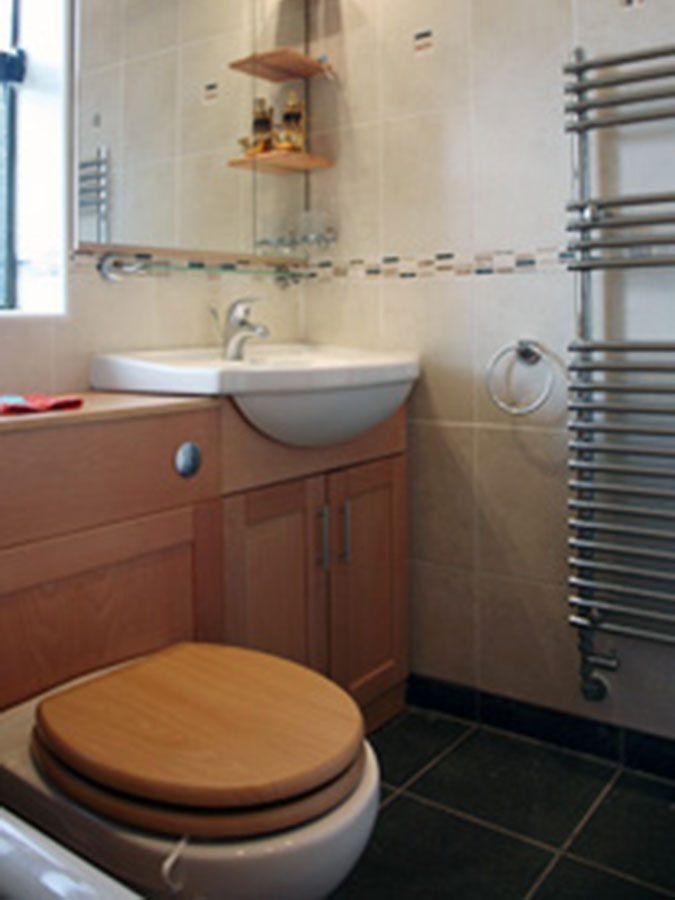 Wood Bathroom